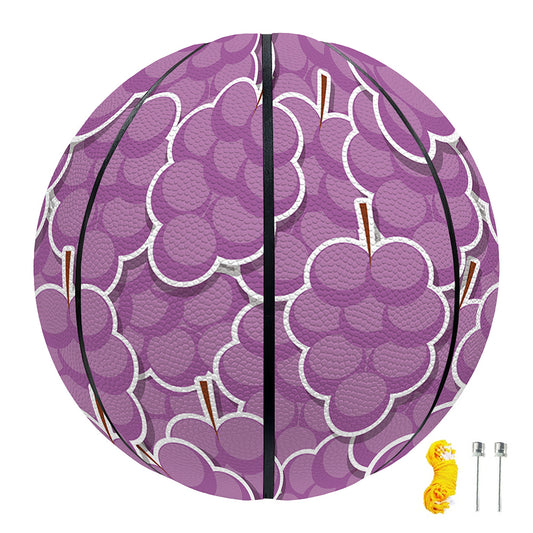 Cute Grape Pattern Print Basketball
