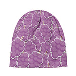 Cute Grape Pattern Print Beanie