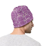 Cute Grape Pattern Print Beanie