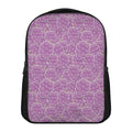 Cute Grape Pattern Print Casual Backpack