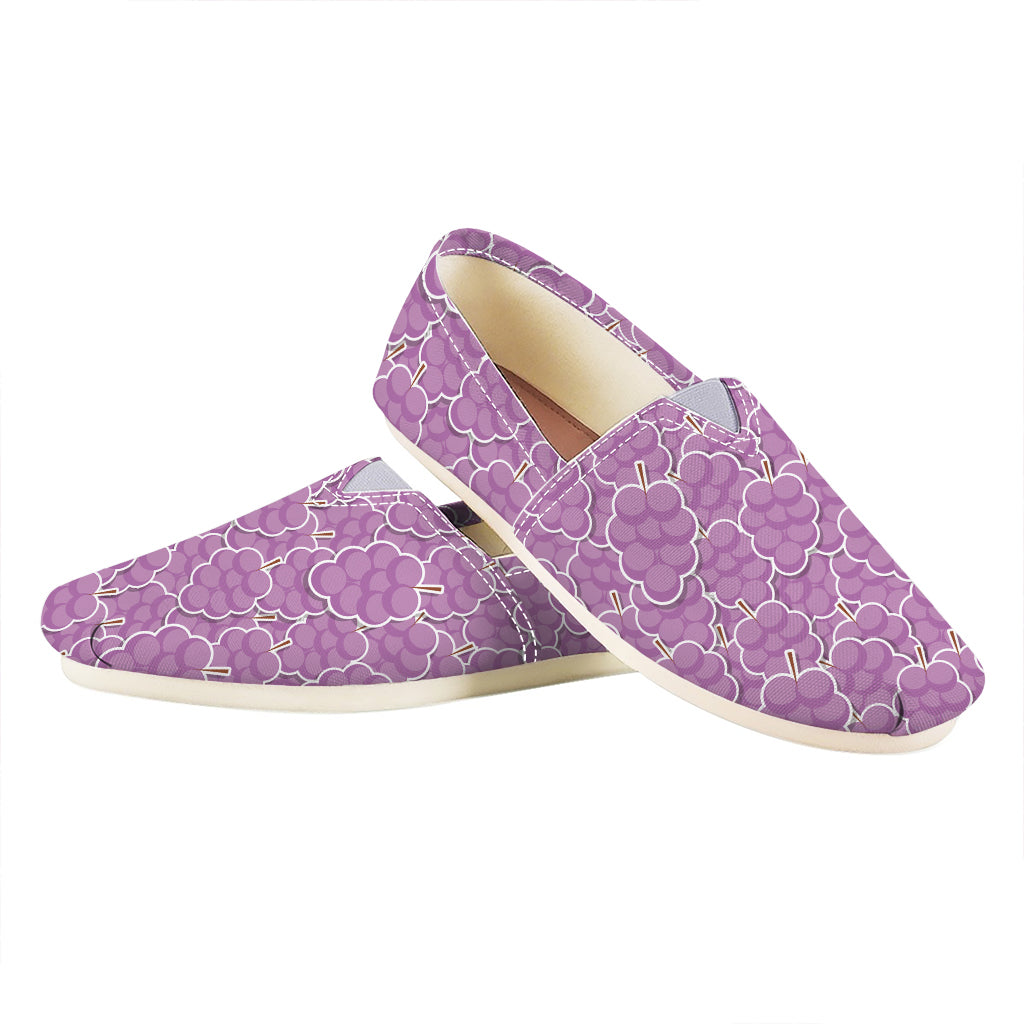 Cute Grape Pattern Print Casual Shoes