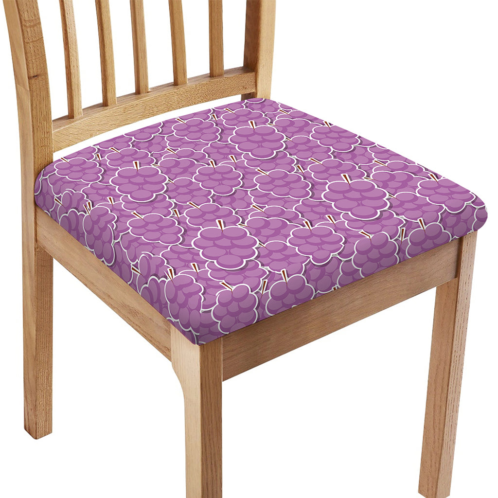 Cute Grape Pattern Print Chair Cushion Cover
