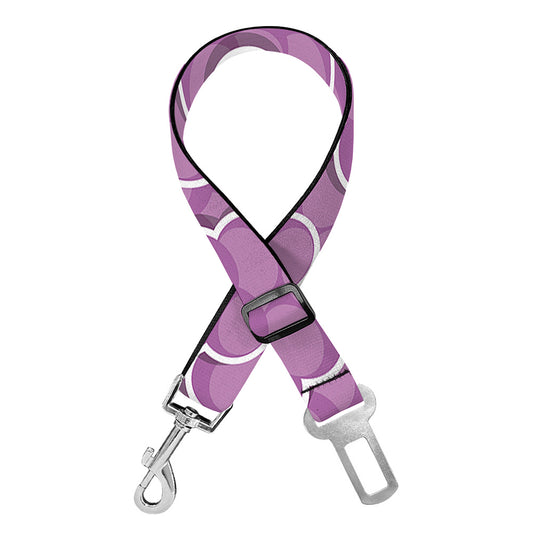 Cute Grape Pattern Print Dog Seat Belt