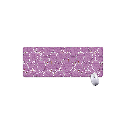 Cute Grape Pattern Print Extended Mouse Pad