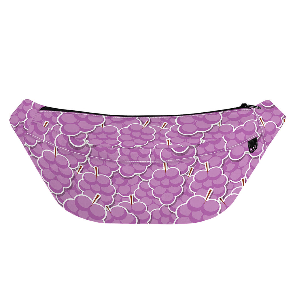 Cute Grape Pattern Print Fanny Pack