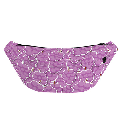 Cute Grape Pattern Print Fanny Pack