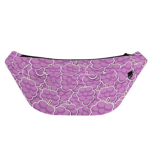 Cute Grape Pattern Print Fanny Pack