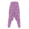 Cute Grape Pattern Print Hammer Pants