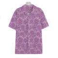 Cute Grape Pattern Print Hawaiian Shirt