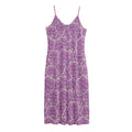 Cute Grape Pattern Print Jersey Midi Cami Dress