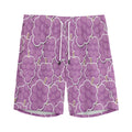 Cute Grape Pattern Print Men's Athletic Shorts