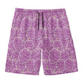 Cute Grape Pattern Print Men's Swim Trunks