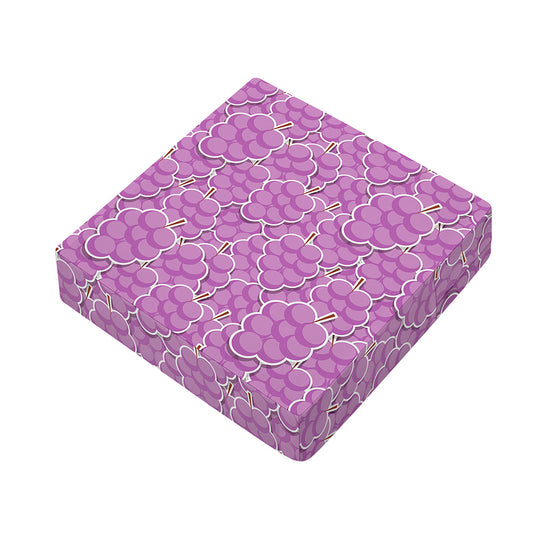 Cute Grape Pattern Print Outdoor Seat Cushion Cover