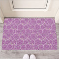 Cute Grape Pattern Print Rubber Doormat