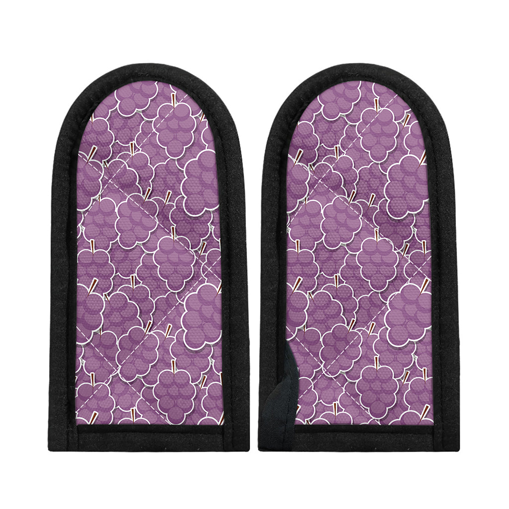 Cute Grape Pattern Print Skillet Handle Cover