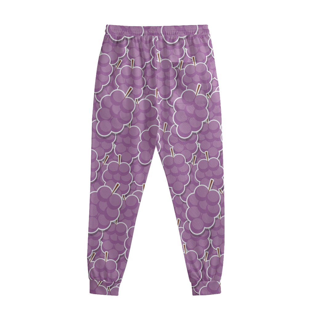 Cute Grape Pattern Print Sweatpants