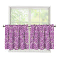 Cute Grape Pattern Print Tier Curtains