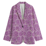 Cute Grape Pattern Print Women's Blazer