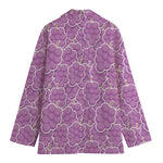 Cute Grape Pattern Print Women's Blazer