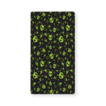 Cute Green Alien Pattern Print Baby Crib Sheet