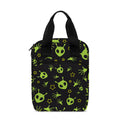 Cute Green Alien Pattern Print Bible Tote Bag