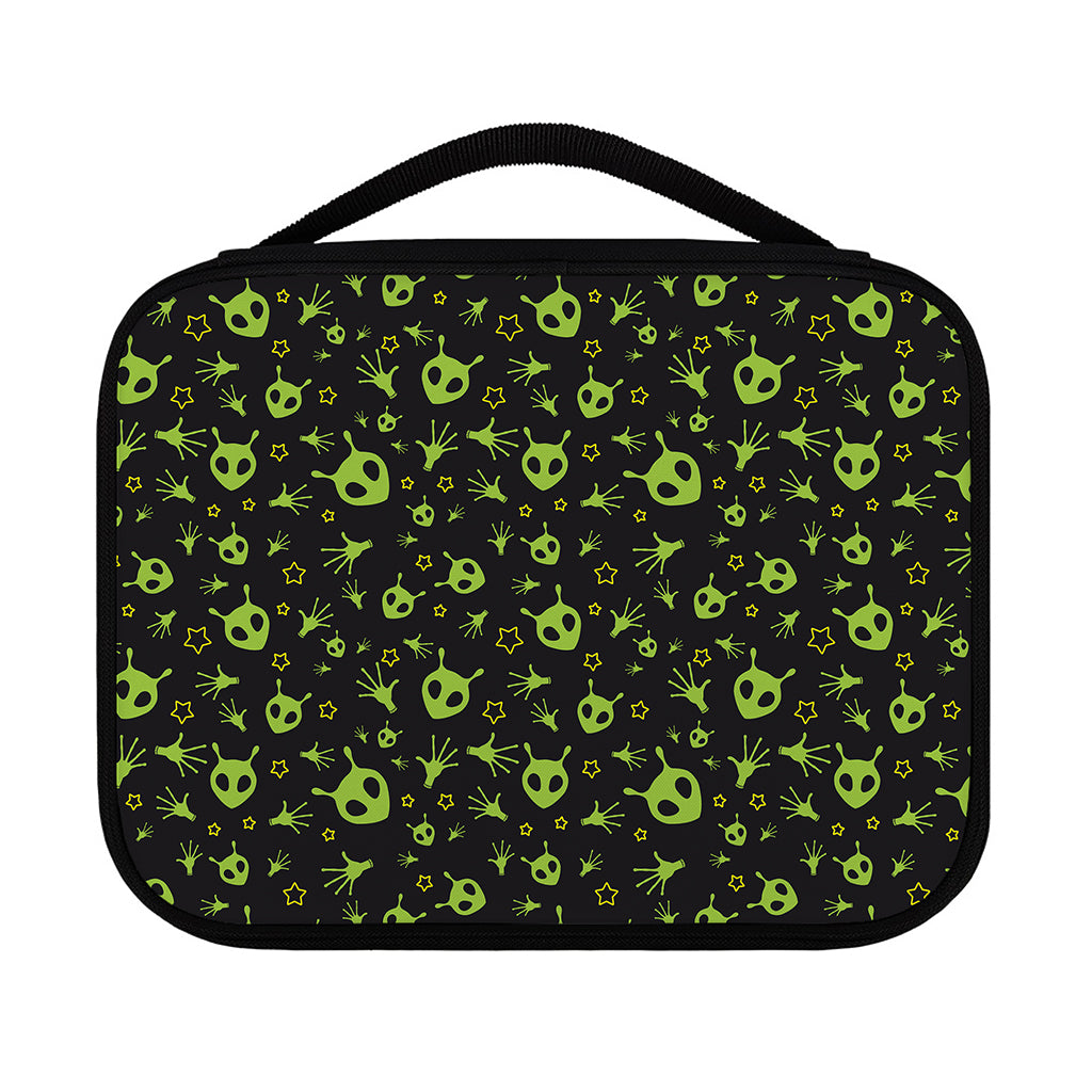 Cute Green Alien Pattern Print Classic Bible Case