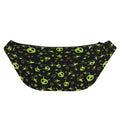 Cute Green Alien Pattern Print Fanny Pack