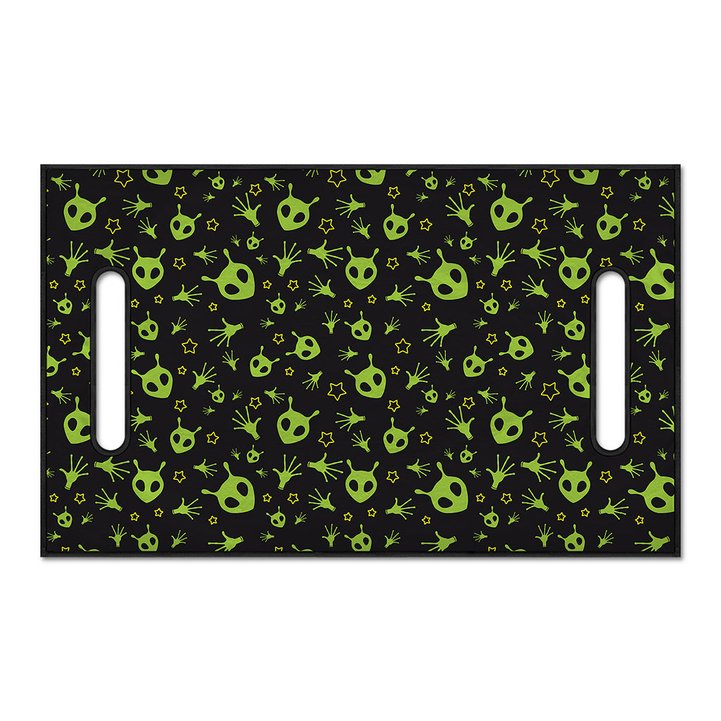 Cute Green Alien Pattern Print Golf Cart Seat Cover