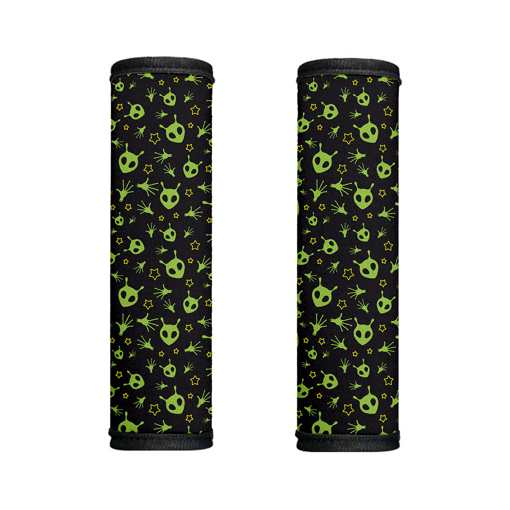 Cute Green Alien Pattern Print Handle Covers