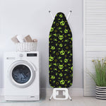 Cute Green Alien Pattern Print Ironing Board Cover