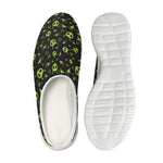 Cute Green Alien Pattern Print Mesh Casual Shoes