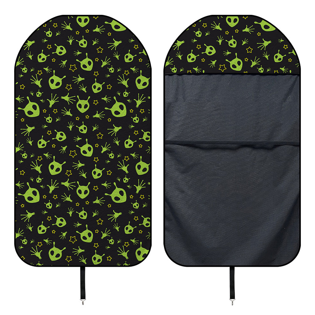 Cute Green Alien Pattern Print Waterproof Car Seat Cover
