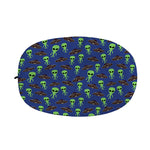Cute Green Alien UFO Print Car Side Mirror Covers