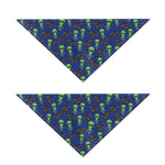 Cute Green Alien UFO Print Dog Bandana