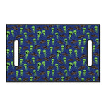 Cute Green Alien UFO Print Golf Cart Seat Cover