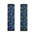 Cute Green Alien UFO Print Handle Covers