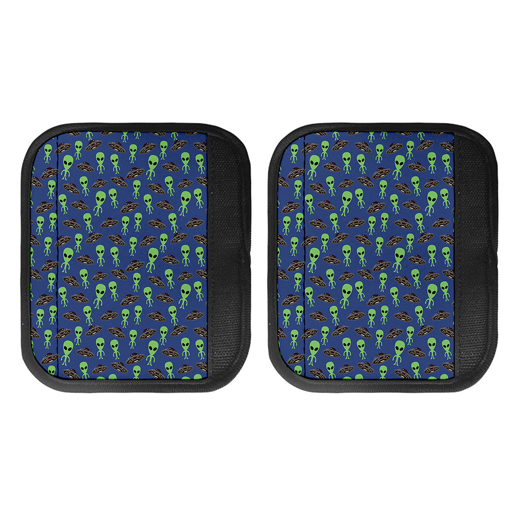 Cute Green Alien UFO Print Handle Covers