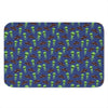 Cute Green Alien UFO Print Indoor Door Mat