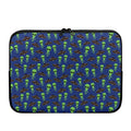 Cute Green Alien UFO Print Laptop Sleeve