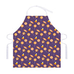 Cute Halloween Candy Pattern Print Adjustable Apron