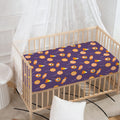 Cute Halloween Candy Pattern Print Baby Crib Sheet