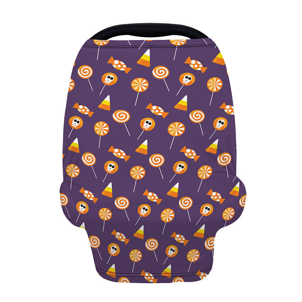 Cute Halloween Candy Pattern Print Baby Seat Cover