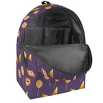 Cute Halloween Candy Pattern Print Backpack
