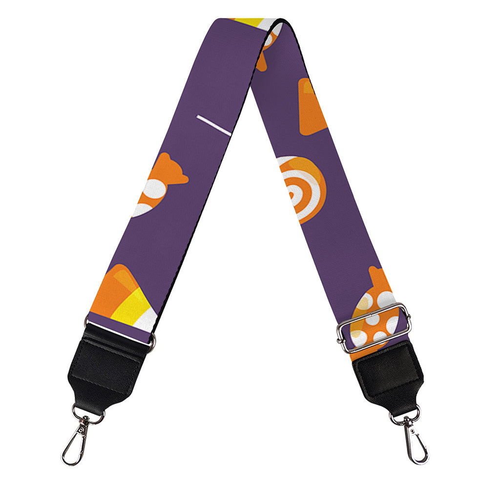 Cute Halloween Candy Pattern Print Bag Strap