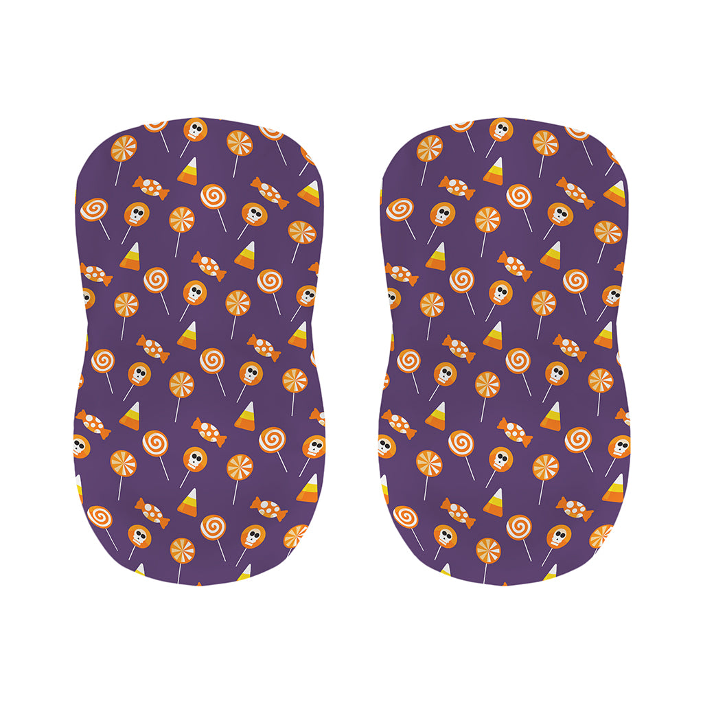 Cute Halloween Candy Pattern Print Bar Stool Covers
