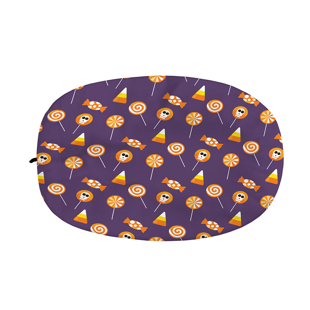 Cute Halloween Candy Pattern Print Car Side Mirror Covers