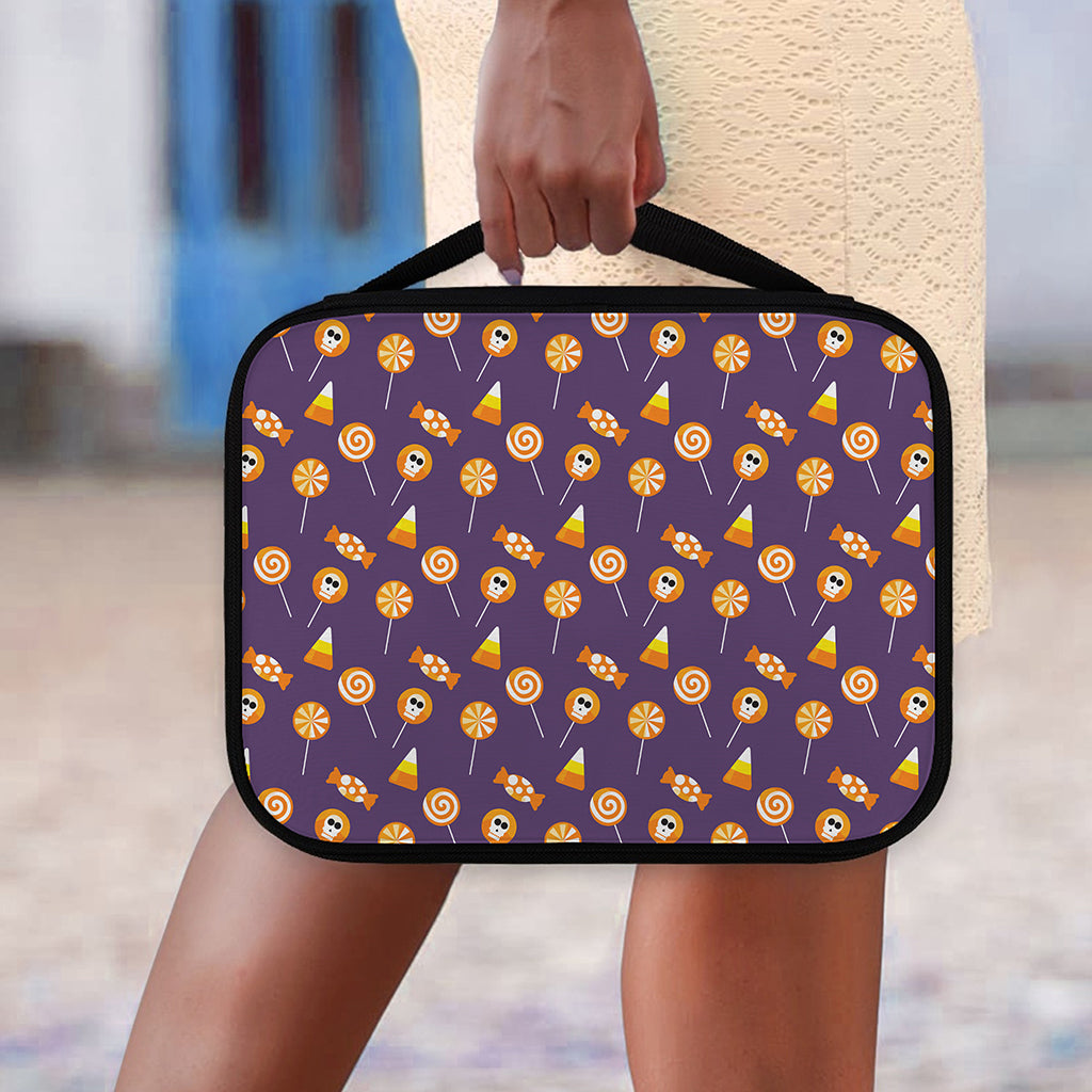 Cute Halloween Candy Pattern Print Classic Bible Case