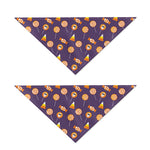 Cute Halloween Candy Pattern Print Dog Bandana