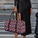 Cute Halloween Candy Pattern Print Duffle Bag
