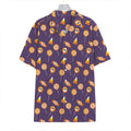 Cute Halloween Candy Pattern Print Hawaiian Shirt